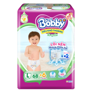 Bỉm tã quần Bobby 68 miếng