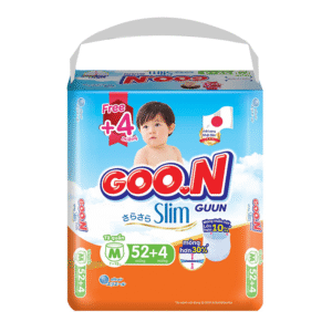 Combo 2 tã quần GOO.N Slim size M 52 + 4 miếng/bịch (7 - 12 kg)